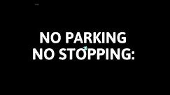No Parking vs No Stopping Road Signs: What’s the difference?