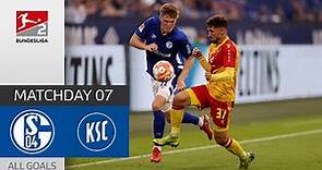 Quick Start At Schalke | FC Schalke 04 - Karlsruher SC 1-2 | All Goals | Matchday 7 – Bundesliga 2