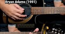 (Everything I Do) I Do It For You - Bryan Adams (1991) Guitar Chords Tutorial with Lyrics