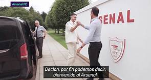 Primera entrevista de Declan Rice como jugador del Arsenal