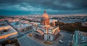 San Petersburgo a vista de pájaro