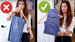 Hanging & Folding Hacks That'll Change Your Closet FOREVER!