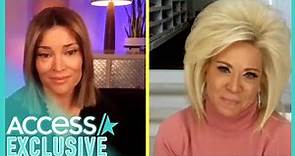 Theresa Caputo Connects Access Hollywood's Kit Hoover To Mother-In-Law