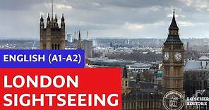 English - London sightseeing (A1-A2)