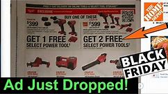New Home Depot Black Friday Ad Just Dropped!