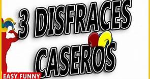 3 DISFRACES CASEROS PARA CARNAVALES | original funny