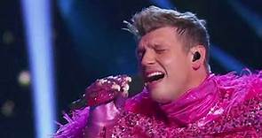 Crocodile "Nick Carter" - Open Arms (Masked Singer S4E13 Reveal)