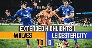 Willy Boly's goal chalked off by VAR | Wolves 0-0 Leicester | Extended highlights