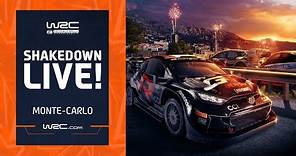 🔴 Shakedown LIVE | WRC Rallye Monte-Carlo 2024