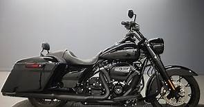 A Used 2020 Harley-Davidson Road King Special In Vivid Black With A Black Finish For Sale