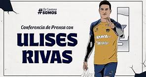 Conferencia de prensa con Ulises Rivas