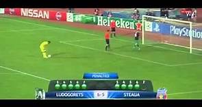 Cosmin Moti 2 Penalty Saves vs Steaua incredible