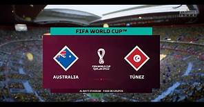 Túnez vs Australia | FIFA World Cup Qatar 2022™ | Fifa 23