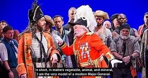 Major-General's Song from The Pirates of Penzance - live and with lyrics!