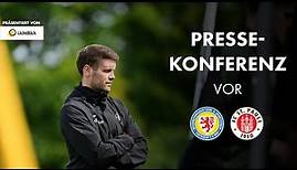 Die Pressekonferenz vor dem Spiel bei Eintracht Braunschweig I Präsentiert von LichtBlick