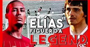 Así Jugaba Don Elias Figueroa - El Mejor Defensor Del Mundo 1974 - 1977