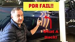 POOR PDR Removed From A Honda HRV. Dent Repair in Cocoa, Merrit Island, Titusville, Viera, Melbourne