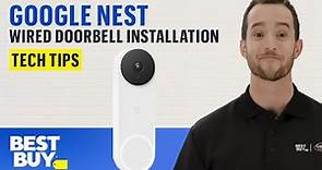How to Install the Google Nest Wired Doorbell - Tech Tips from Best Buy