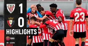 ⚽ Resumen I Bilbao Athletic 1-0 Osasuna Promesas I Laburpena I Primera Federación J30