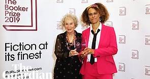 Margaret Atwood and Bernardine Evaristo jointly awarded Booker Prize