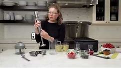 Cuisinart Smart Stick® Variable Speed Cordless Rechargeable Hand Blender (CSB-300) Demo Video