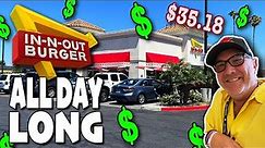 Living at In-N-Out Burger ALL DAY LONG!!!