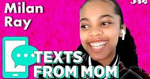 The Wonder Years Star Milan Ray Reads Texts From Mom