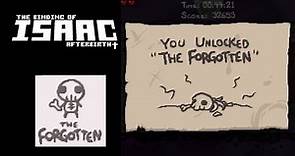 Desbloquear el nuevo personaje The Forgotten - The Binding of Isaac: afterbirth +