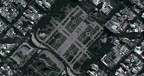 Google Maps zoom sobre La Plata, Argentina (HD)
