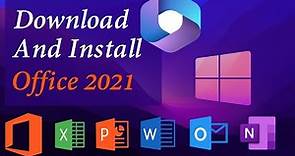 Download and install Original Office Profressional 2021 for free | Step by Step Guide