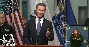 Gov. Gavin Newsom orders all Californians to stay at home