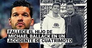 Hijo de Michael Ballack fallece a los 18 años en trágico accidente