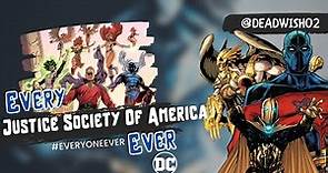 Every Justice Society Of America Members Ever | DC | Deadwish