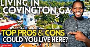 Living in Covington GA | Covington GA Downtown Square Tour | TOP Pros & Cons | Covington Real Estate