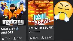 JAILBREAK COMPLETELY RUINS MAD CITY!!