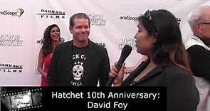 Hatchet 10th Anniversary Celebration - David Foy