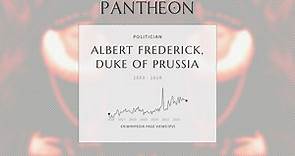 Albert Frederick, Duke of Prussia Biography - Duke of Prussia from 1568 to 1618