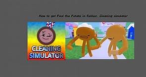 How to get Paul the Potato in Roblox, Cleaning Simulator