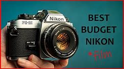 🟡 Best Budget Nikon Film Camera (SLR) - Nikon FG-20 Review (Makes the same photos as pro bodies!)