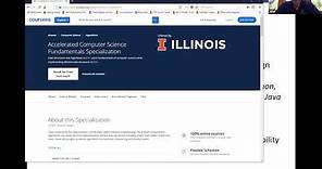 University of Illinois Master of Computer Science (& MCS-DS) - a top-ranked degree