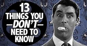 Arsenic And Old Lace: 13 Things You Don't Need to Know