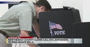 NM county clerks support bill that would create elections security program