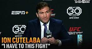 Ion Cutelaba: "I have to win this fight" | UFC Fight Night 229 media day interview