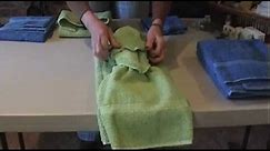 How to Tie Towels to Impress Your Clients