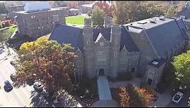West Chester University view from above