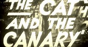 THE CAT AND THE CANARY Original 1939 Trailer