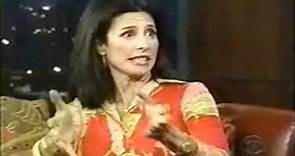 Mimi Rogers interview on late show