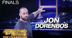 Jon Dorenbos: Magician Delivers Jaw-Dropping Performance - America's Got Talent: The Champions