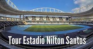 TOUR ESTADIO NILTON SANTOS RJ 🇧🇷⚽️🏟