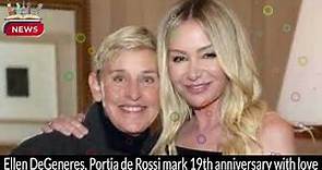 Ellen DeGeneres & Portia de Rossi's 19th Anniversary Celebration | Relationship Heartwarming Moments